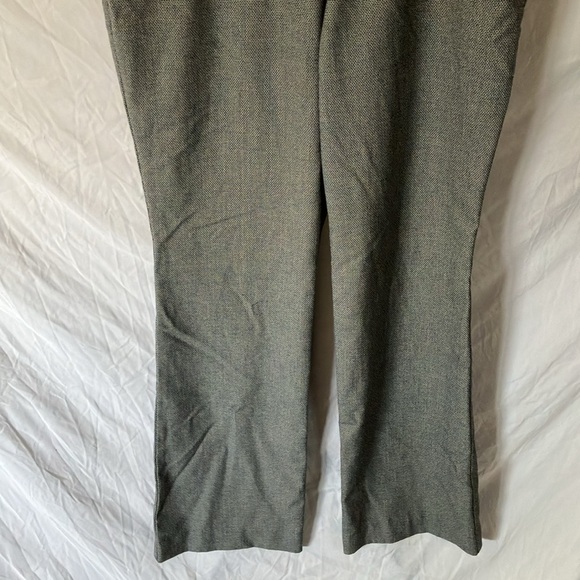 Worthington:Gray Houndstooth Dress Pants-Office/Business-Modern Fit boot cut- 10 - Picture 15 of 16